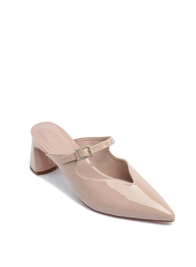 FYOR Pointed-Toe Buckle Pump AJ 002